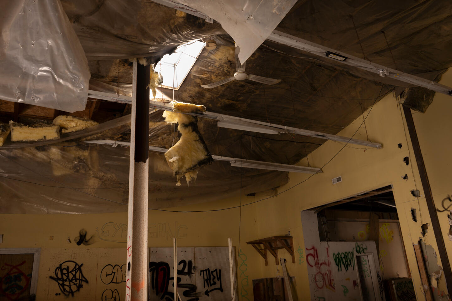 Hole in Ceiling (February 2023)