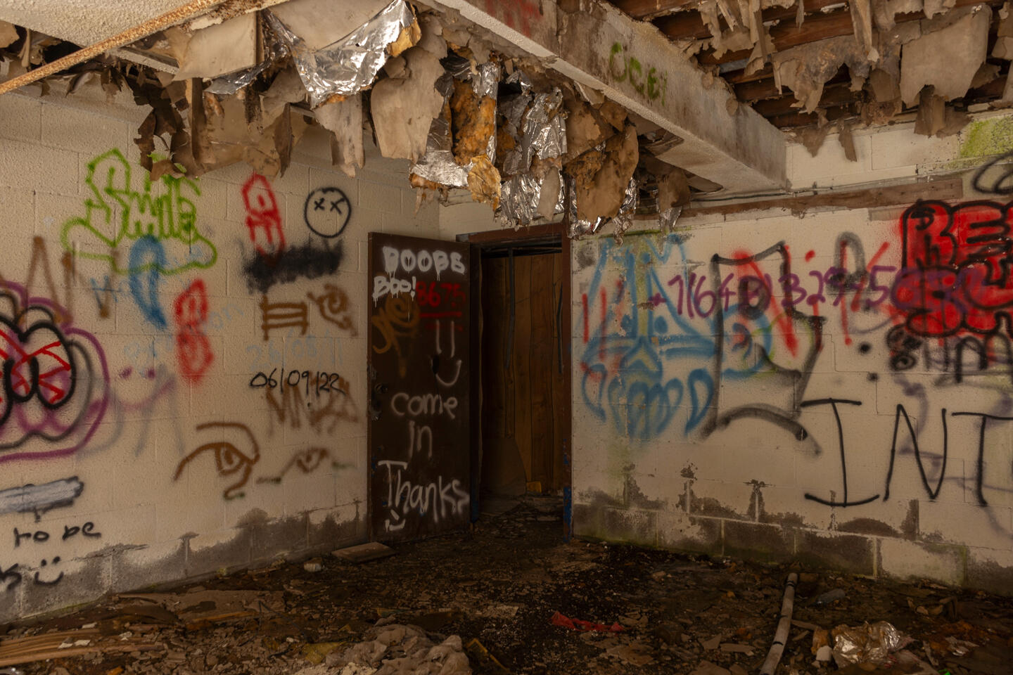 Vandalized Garage (April 2023)